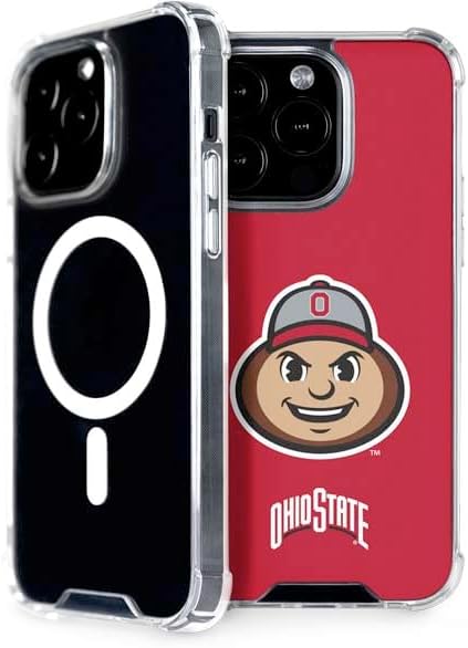 Skinit Phone Case Compatible with MagSafe iPhone 13 Pro Max - Officially Licensed Ohio State University The Ohio State Buckeyes Design