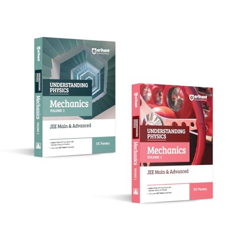 Image of Arihant Understanding Physics Mechanics Volume 1 and Volume 2 for JEE Main & Advanced 2026-2027 | Modular Theory, Concept Practice & Two-Level JEE Pattern Exercises | DC Pandey