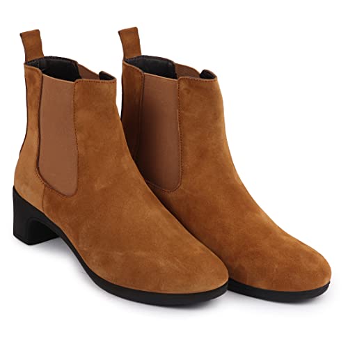 Image of FAUSTO Women Flared Heel Boots