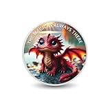 Die Magie ist immer da: Ember the Flameheart Dragon 1oz Silbermünze