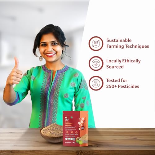 Image of Organic Tattva Triphala Powder 100g, For Gastro Intestinal Wellness, 2 Pack