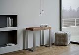 IMAGO FACTORY - Consola Extensible Tekna, Paneles de melamina, Art, 90 x 40 x 77 (Extensible hasta 300 cm)