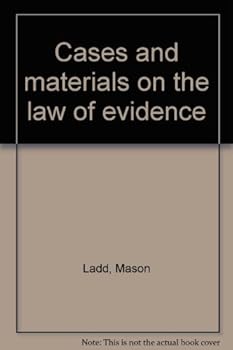 Hardcover Cases and materials on the law of evidence Book