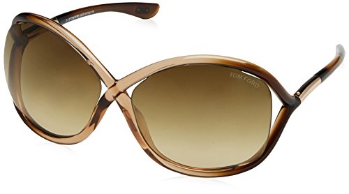 Tom Ford Authentic Sunglasses: Whitney TF9, Shiny Transparent Rose /