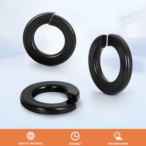 Mewudecor SLW.B14-100 1/4 Inch Lock Washer Spring Lock Washer, Stainless Steel 18-8  thumb #3