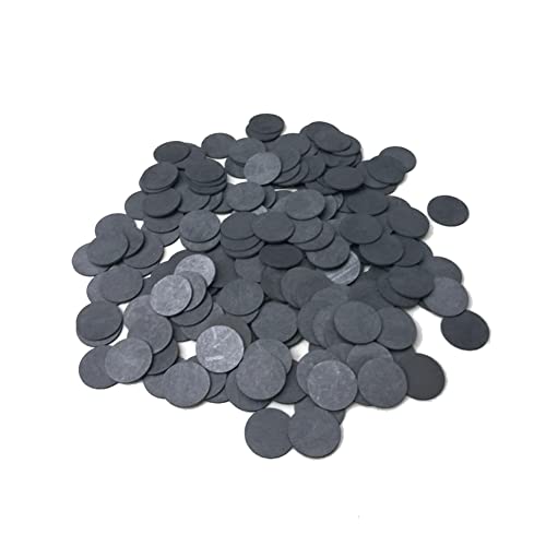 AFuex Superficie de fresado de Placa de Grafito - 99.9% Hoja de Grafito, Grueso 2mm,100pcs,14x2mm Cover