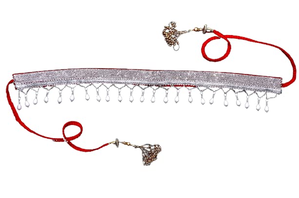 Navratri Fashion Embellished Kamarpatta/Kamar Chain/Kamarband For Women | Girl's Waist Belt/Belly Chain/Waistband For Saree & Traditional Dresses