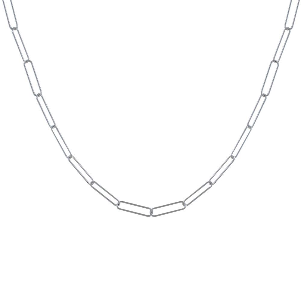 Les Poulettes Bijoux - Bracciale Maglia Cavallo In Argento 925 Rodiato - Eleganza Accessibile