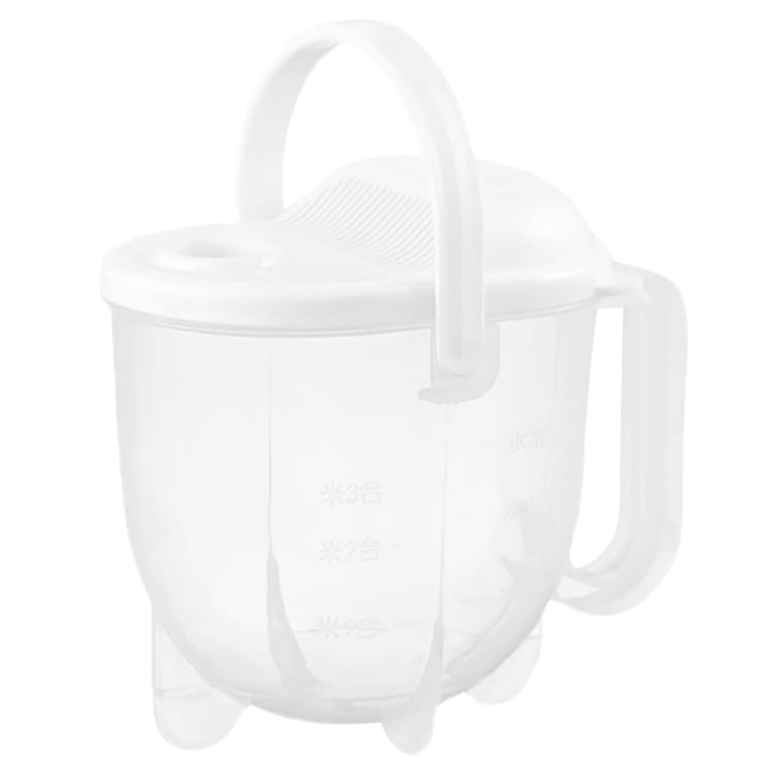 Vjsujehgy With Handle - Plastic Grain & Vegetable Washing Bowl, Perfect Bowl Needs and Rice