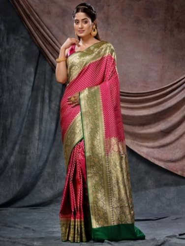 BASANA SAREE KUTHIR green banarasi silk saree in pure silk – image 3