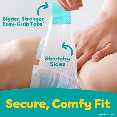 Image of Pampers Diapers - Baby Dry - Size 5, 132 Count, Absorbent Disposable Infant Diaper (Packaging May Vary)