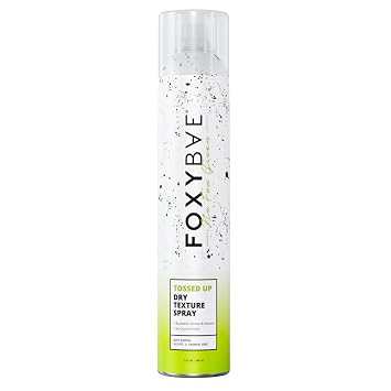 FoxyBae Dry Texture Spray for Hair - for Men & Women - Texturizing, Volumizing - Adds Volume to Fine Hair for Lasting Thickness - with Biotin - Non-Sticky Natural Matte Finish - 7 Fl Oz
