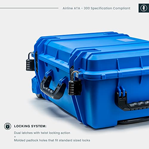 Seahorse Se-920 Heavy Duty Protective Dry Box Case With Padded Dividers - Tsa Approved/Mil Spec / Ip67 Waterproof/Usa Made For Professional, Photographers And Camera (Black) #TOP6