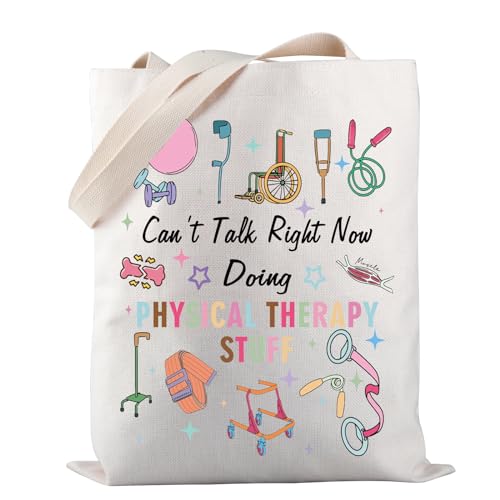 PWHAOO Physical Therapy Tote Bag PT Appreciation Gift