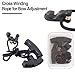 Erhigher Archery World Crossbows Cocking Device, Adjustable Double Handles Assists Tool Long Lifespan T-Handle Crossbows Rope Cocker Aid Cocking String Tool Black