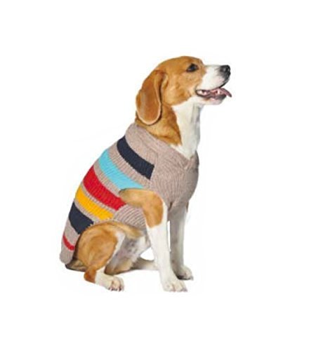 ARUNA Handloom Pure Wool Dog Sweater Hand Knitted for All Dogs in Different Sizes Multicolour (XL) (B07PKFDVV7) Amazon Price History, Amazon Price Tracker