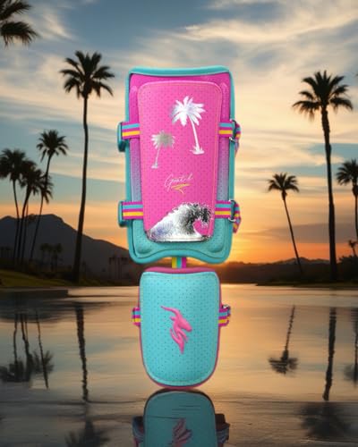 Goat’d California Breeze Baseball Leg Guard | Lightweight, Adjustable Shin & Ankle Protection | Fits Left & Right-Handed Hitters | Baseball Protective Gear Ages 11+ product image