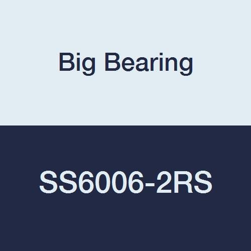 Big Bearing SS60062RS Stainless Steel Radial Ball Bearing