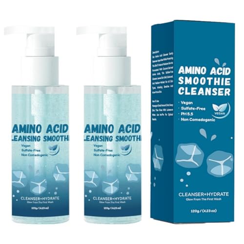 Nettoyant lissant aux acides aminés anti-sébum pour peaux grasses