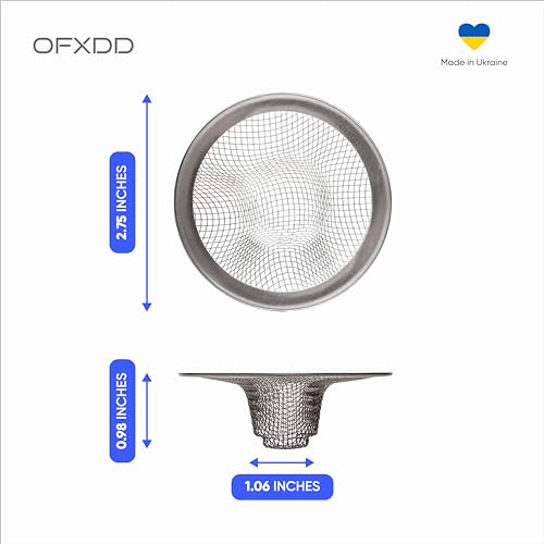 Colador para fregadero de cocina, set de 2 miniatura 4