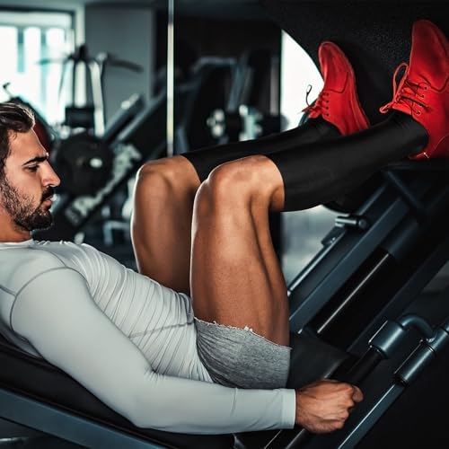 Image of 3 Pairs Plus Size Socks for Women & Men, Soft Breathable Athletic Running Socks with Arch Support
