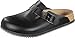 Produktbild Birkenstock Boston Leder-Clogs, Unisex, für Erwachsene, Schwarz, 45 EU, Schwarz, 44.5 EU