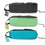 Makerz 214 Color-Coded Hose Storage Bag Set for RV Black Water and Fresh Water Hoses, Electrical Cords and Cables - Includes 3 Labeled Bags