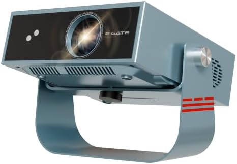 E Gate Duster 7X Pro Certified Official Netflix, Prime, Sony | 1300 ANSI (15000 Lumen), 100% Dust Free, 700 ISO, 1080p Native Projector 4k Ultra HD, Fully Automatic, Voice Remote, 2GB - 16GB, EGATE