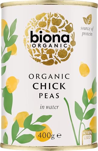 Biona Organic Chick Peas, 400 g