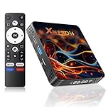 Android 14 TV Box, 2025 Smart Android TV Box 4K Quad-Core 64bit Cortex-A53 Chip Support 3D 4K HDR WiFi6 Dual-WiFi 2.4G/5G Bluetooth5.0 USB3.0 2GB RAM 16GB ROM Set Top Box