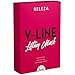 Double Chin Reducer V Shaped Slimming Face Mask Face Slimmer V Line Lifting Mask V Up Contour Tightening Firming Moisturizing Chin Neck V Shape Mask 5 PCS