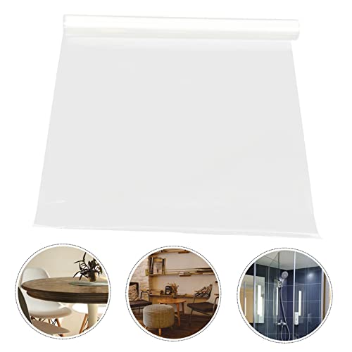 Nappe de protection transparente et film protecteur pour table basse ou table à thé