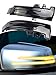 Hacreyatu Dynamic Led Side Mirror Sequential Turn Signal Lights For Mercedes Benz A/B/C/E/S/CLA/GLA/GLK/CLS Class W176 W246 W204 W212 X156 C250 C300 C350+ (Yellow)