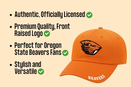 Gorra clásica ajustable con logo bordado naranja miniatura 6
