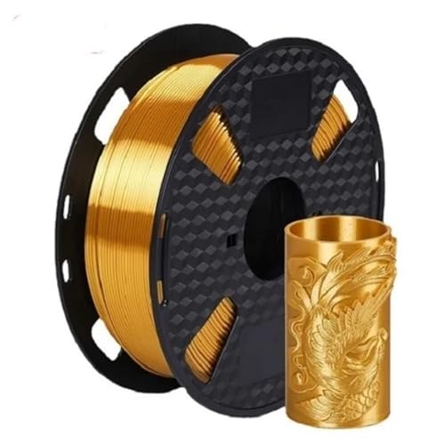 3D �v�����^�t�B�������g�V���N PLA 1.75 �~�����[�g�� 1 �L��/500 �O����/250 �O���� 3D ����ޗ�����̂���t�B�������g���炩�� PLA �S�[���h�V���o�[�z���C�g����(Pink-500g)