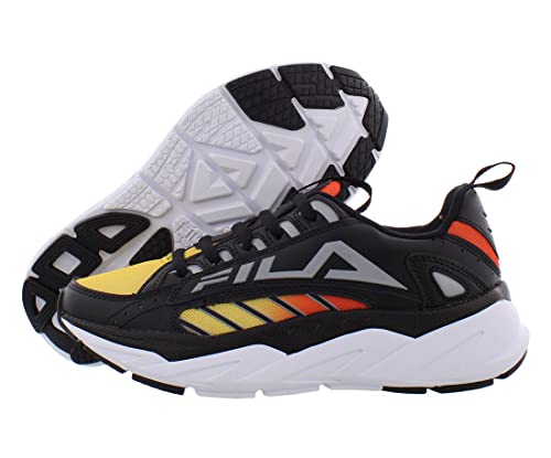 Fila Surefire Boys Shoes Size 5, Color: Black/Orange