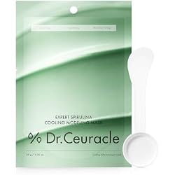 leegeehaam Dr.Ceuracle Expert Spirulina Cooling Modeling Mask - Jelly Face Mask for Glass Glow Skin, DIY Home Spa, Korean Skincare for Stocking Stuffers 30g / 1.05 oz.