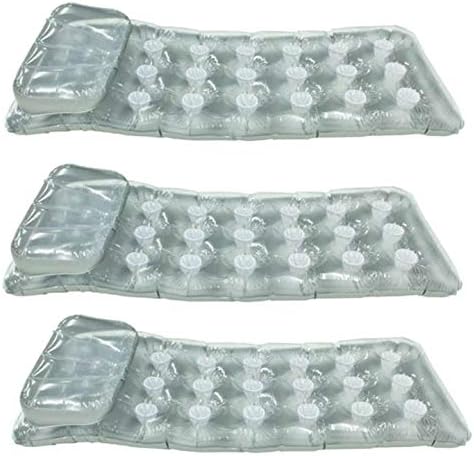 18-Pocket Mattress Suntanner Pool Lounger w/Headrest (3 Pack) | 58894EP