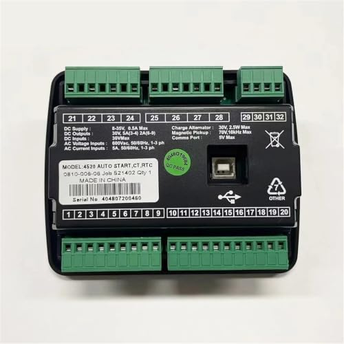 Controlador DSE 4520 panel de control AMF para fallo de red automatico de generador electrico 3