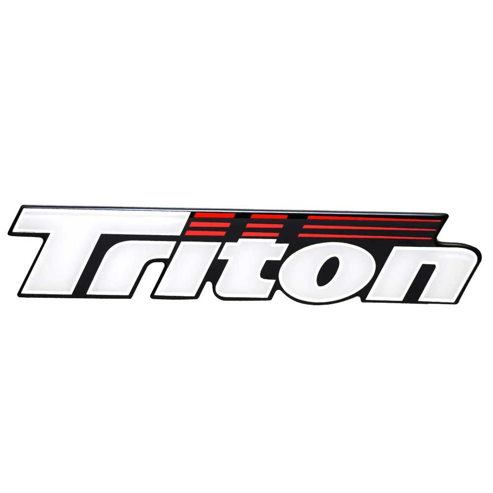 Triton Boat Raised Decal Sticker