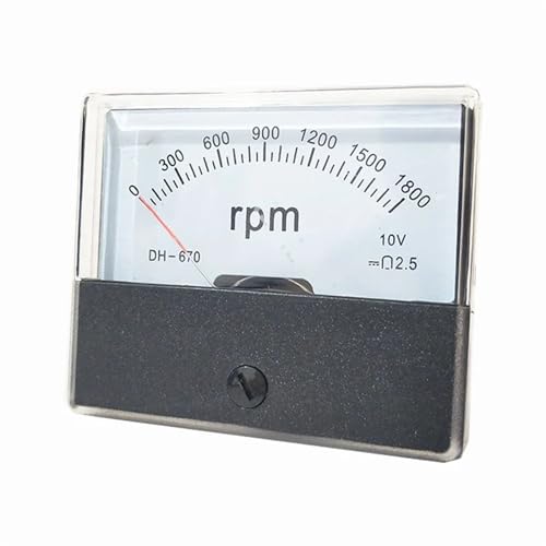 Compteur de vitesse tr/min DH-670 tachymètre DC 10V