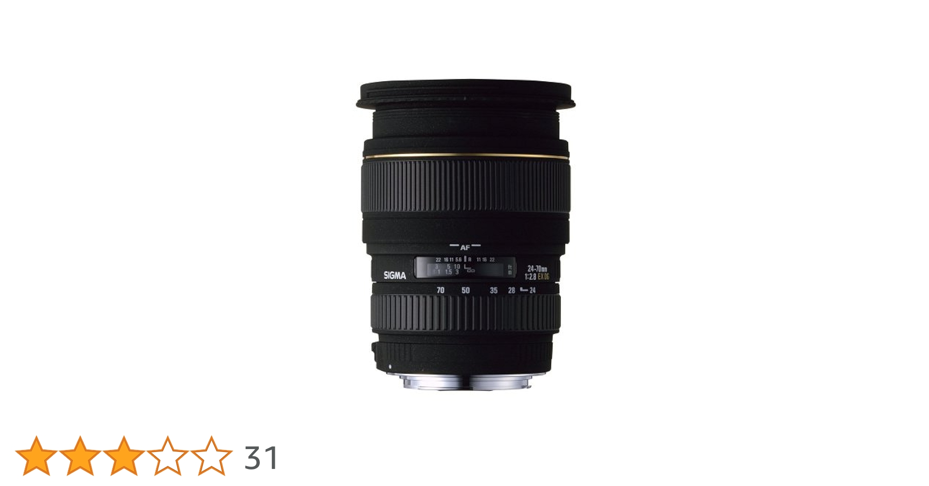 大三元　SIGMA 24-70mm F2.8 EX DG MACRO Sigma 24-70mm f/2.8 EX DG Lens Review