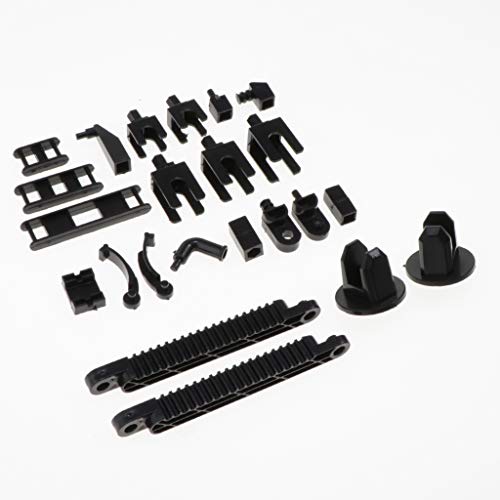 P Prettyia Puppenständer Display Ständer Halter für 1/100, 1/144 Gundam, Saint Cloth Action Figuren Körper Zubehör - Schwarz