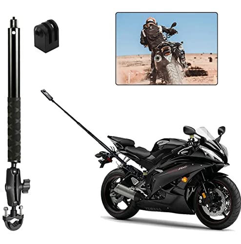 Usmallbee Motocicleta Invisível Selfie Bastão Suporte de Montagem de Guiador 11 “-43” Comprimento Aj