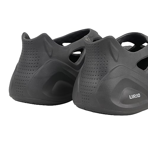 Image of URJO EZY Men's Clogs /Sandals with Adjustable Back Strap Ultra Soft & Flexibility Anti Skid Comfortable Waterproof Daily Mules Clogs /Sandals for Men
