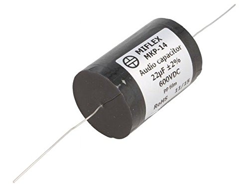 Condensateur polypropylène 22uF MIFLEX élimine les parasites et stabilise la tension 600VDC