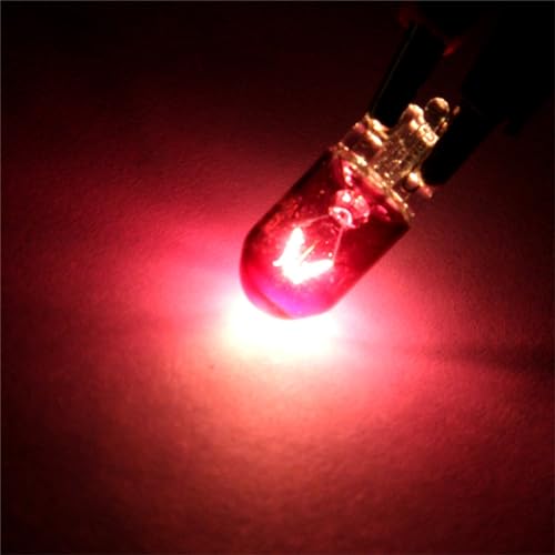 ECCPP 4x Instrument Cluster Dash Panel Lights T10 Purple Halogen Lights Bulbs W5W 147 152 158 159 161 168 184 192 193 259 280 285 447 464 501 555 558 585 655 656 657 1250 1251 1252 2450 2652 2921