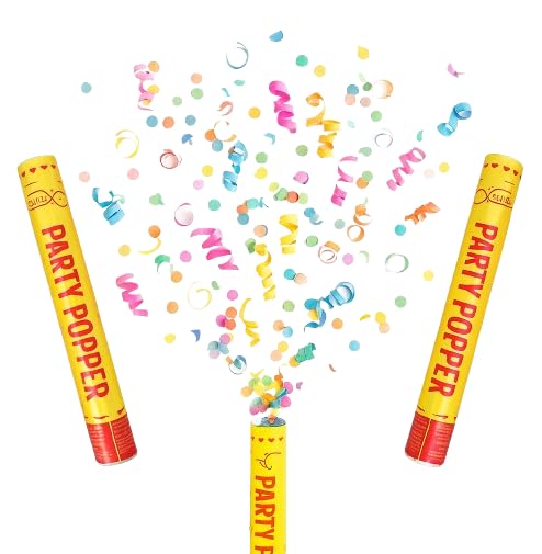 Popper/Confetti for Anniversary, Party and Birthday (Pack of 2Pcs) (40 CM)-image-42