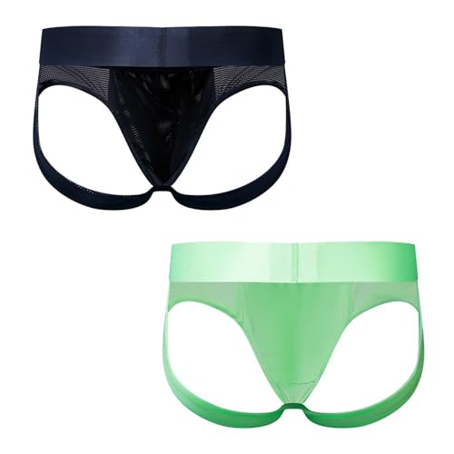 JOCKMAIL Men's Underwear Briefs Men Open Back Underwear Men's Sexy Briefs Breathable Comfortable