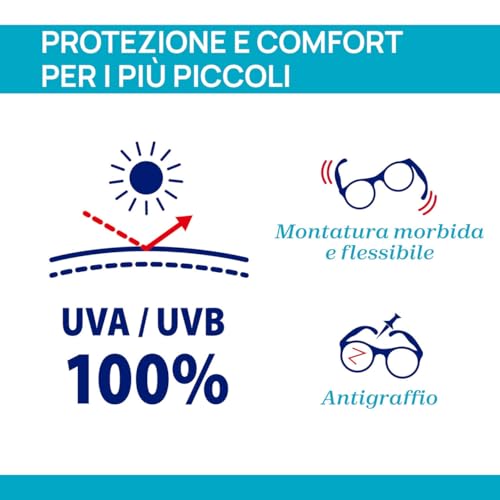 Gafas de sol de bebé Chicco 0M+ flexibles con protección ultravioleta 4
